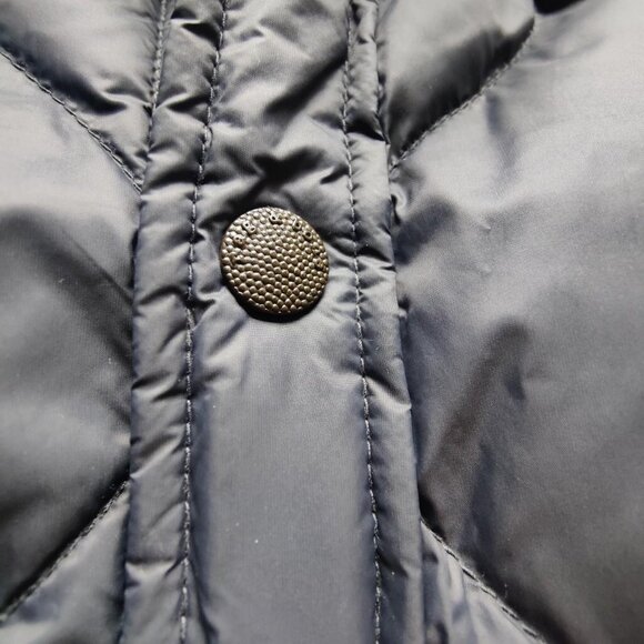 Designer 'Rag & Bone' dark grey/black down quilted hunting jacket men's XL - Picture 3 of 8